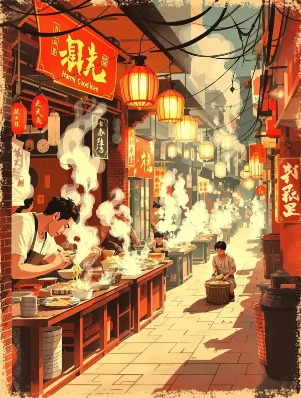 巷口食堂 - 低端影视海报