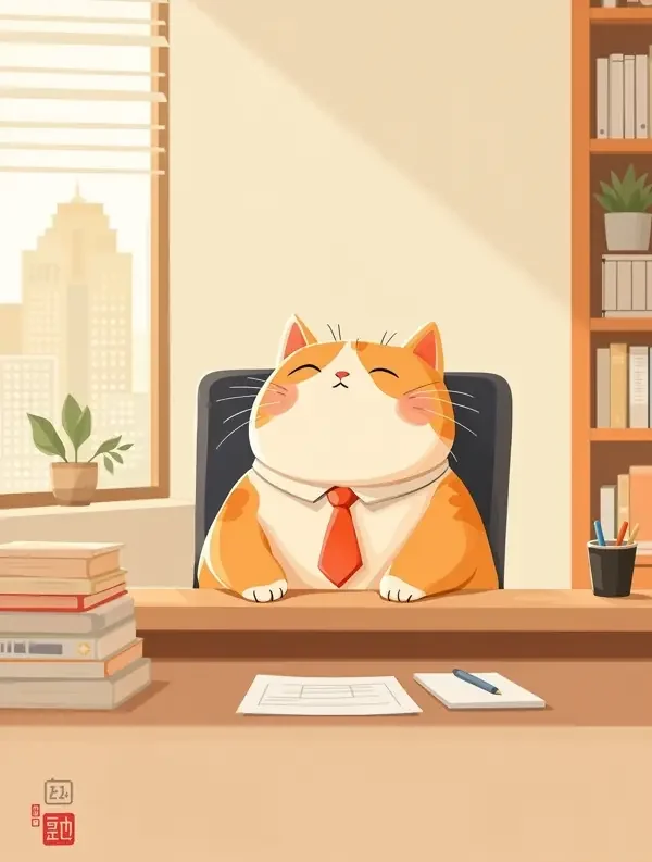 我的老板是只猫 - 低端影视海报